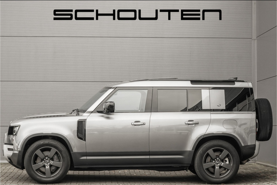 Land Rover Defender 110 2.0 P400e Pano HUD ACC Stuur & Stoelverw