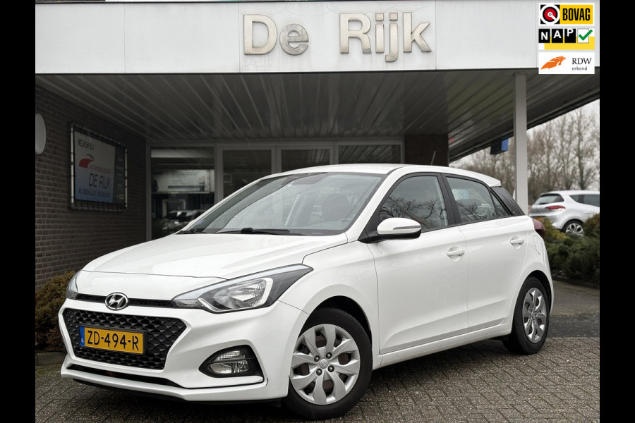 Hyundai i20 1.0 T-GDI i-Motion | Apple Carplay/Android Auto, Camera, Airco, Cruise Control | Dealeronderhouden| 1e Eigenaar NAP |