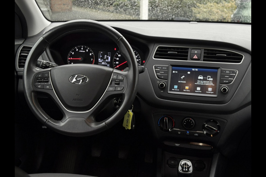 Hyundai i20 1.0 T-GDI i-Motion | Apple Carplay/Android Auto, Camera, Airco, Cruise Control | Dealeronderhouden| 1e Eigenaar NAP |