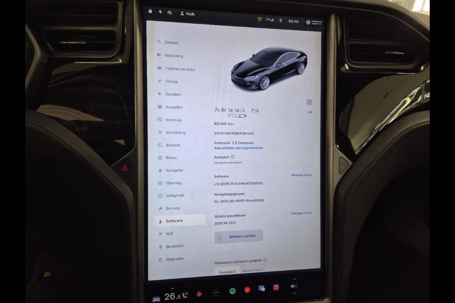 Tesla Model S 75D Base Pano Leder Wordt Verwacht