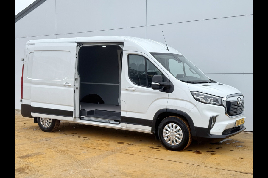 Maxus eDeliver 9 89kWh ALL-IN PRIJS 398km WLTP L3H2 204PK 80KWh Snelladen Dubbele schuifdeur Apple Carplay Adaptieve Cruise Control Led Airco Stoelverwarming BPM Vrij