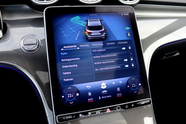 Mercedes-Benz C-Klasse Estate 300 e AMG Line Premium+ | Distronic+ | Panoramadak | Trekhaak | Memory | HUD | Digital Light | Verwarmd Stuurwiel | Advanced Sound System | Keyless Go | Surround Camera |