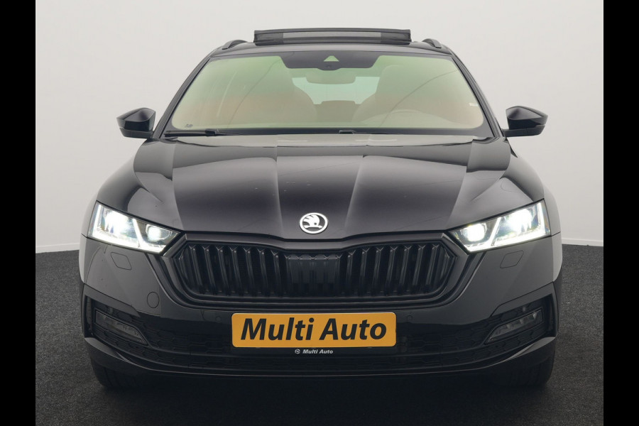 Škoda Octavia Combi 1.4 TSI iV Sportline Business Plug In Hybrid 204pk Dealer O.H. PHEV | Panodak | Sportstoelen Memory & Verwarmd | Matrix LED | Sfeerverlichting | Apple Carplay | Keyless | Blis | Cruise Control | Navigatie | DAB |