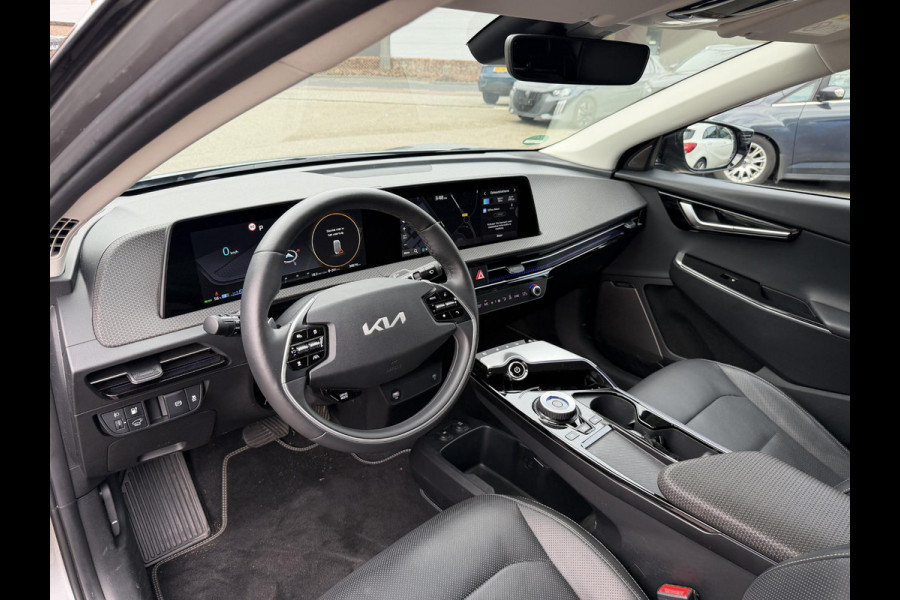 Kia Ev6 Plus 77.4 kWh SOH 100% | 1E EIGENAAR | ORIGINEEL NL AUTO | ELEKTRISCHE STOELEN MET GEHEUGEN | MERIDIAN AUDIO | CAMERA | ACC CRUISE | STOELVERWARMING VOOR + ACHTER | STUURWIELVERWARMING | LEDER | KIA GARANTIE T/M 05-2027