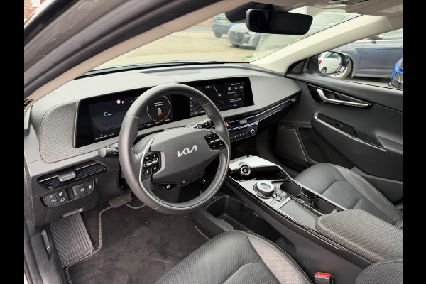 Kia Ev6 Plus 77.4 kWh SOH 100% | 1E EIGENAAR | ORIGINEEL NL AUTO | ELEKTRISCHE STOELEN MET GEHEUGEN | MERIDIAN AUDIO | CAMERA | ACC CRUISE | STOELVERWARMING VOOR + ACHTER | STUURWIELVERWARMING | LEDER | KIA GARANTIE T/M 05-2027