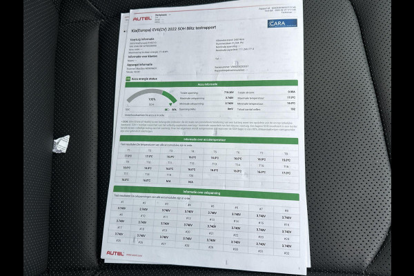 Kia Ev6 Plus 77.4 kWh SOH 100% | 1E EIGENAAR | ORIGINEEL NL AUTO | ELEKTRISCHE STOELEN MET GEHEUGEN | MERIDIAN AUDIO | CAMERA | ACC CRUISE | STOELVERWARMING VOOR + ACHTER | STUURWIELVERWARMING | LEDER | KIA GARANTIE T/M 05-2027