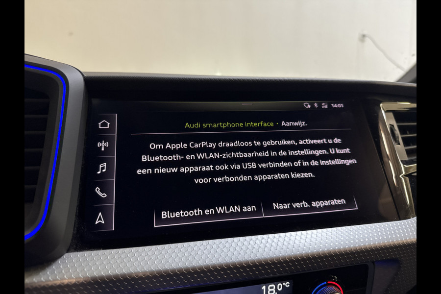 Audi A1 Sportback 3,0 TFSI 115PK S-TRONIC ADVANCED S LINE INT CAMERA/NAVI/SFEERVERL./B&O-AUDIO