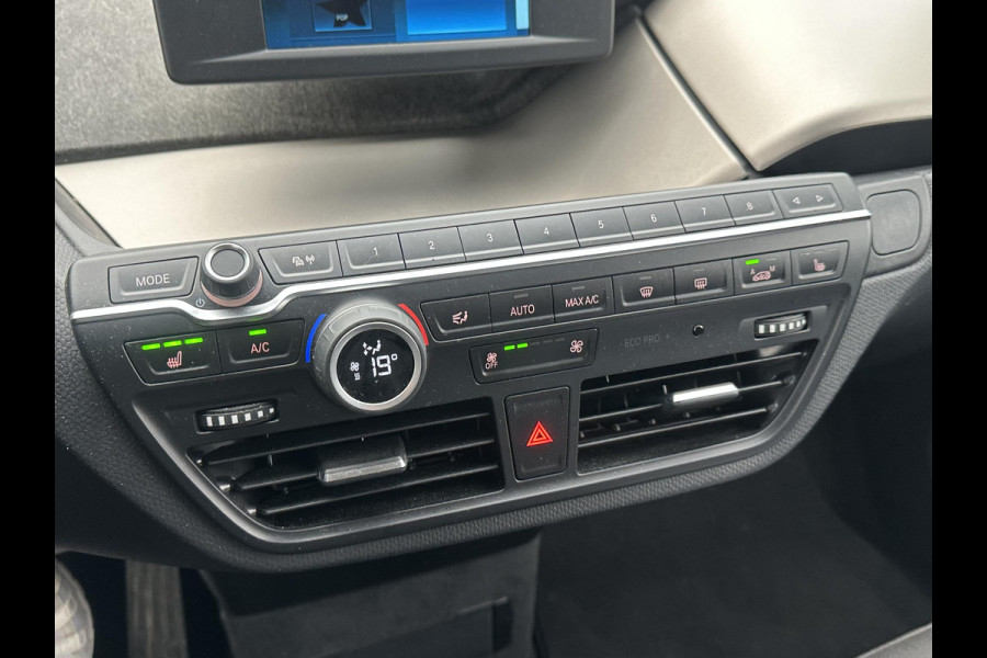 BMW i3 Basis 120Ah 42 kWh SOH 100% | 3-FASE LADER | WARMTEPOMP | ORIGINEEL NL AUTO MET NAP | DEALER ONDERHOUDEN | STOELVERWARMING | CAMERA | 12 MND BOVAG GARANTIE