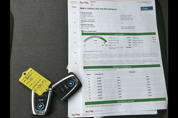 BMW i3 Basis 120Ah 42 kWh SOH 100% | 3-FASE LADER | WARMTEPOMP | ORIGINEEL NL AUTO MET NAP | DEALER ONDERHOUDEN | STOELVERWARMING | CAMERA | 12 MND BOVAG GARANTIE