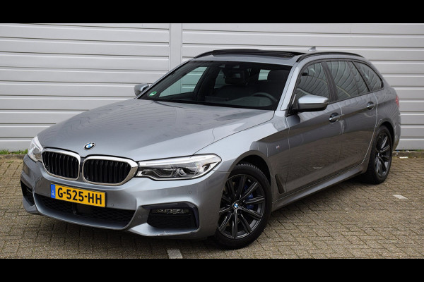 BMW 5 Serie Touring 530i High Executive*M-pakket*Pano*Trekhaak*Stoelventilatie*132Dkm*2019*