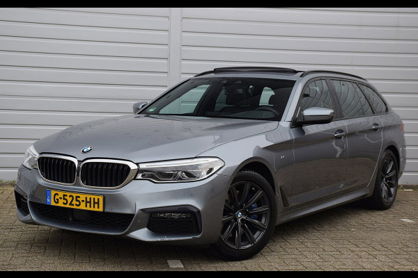 BMW 5 Serie Touring 530i High Executive*M-pakket*Pano*Trekhaak*Stoelventilatie*132Dkm*2019*