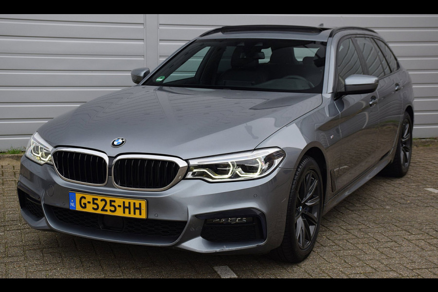 BMW 5 Serie Touring 530i High Executive*M-pakket*Pano*Trekhaak*Stoelventilatie*132Dkm*2019*
