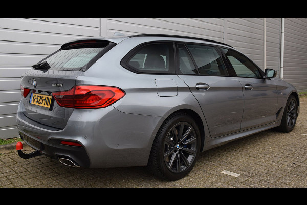 BMW 5 Serie Touring 530i High Executive*M-pakket*Pano*Trekhaak*Stoelventilatie*132Dkm*2019*