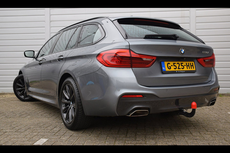 BMW 5 Serie Touring 530i High Executive*M-pakket*Pano*Trekhaak*Stoelventilatie*132Dkm*2019*