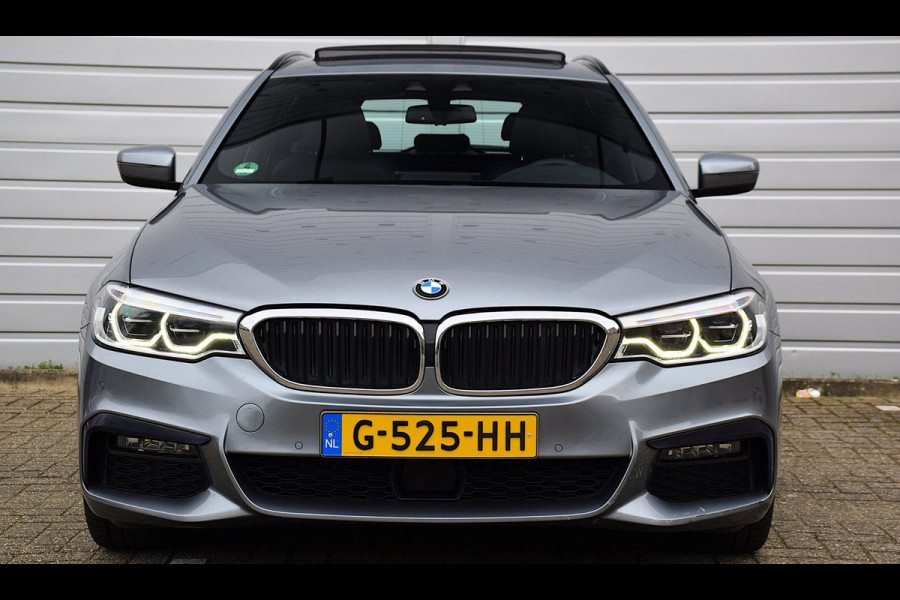BMW 5 Serie Touring 530i High Executive*M-pakket*Pano*Trekhaak*Stoelventilatie*132Dkm*2019*