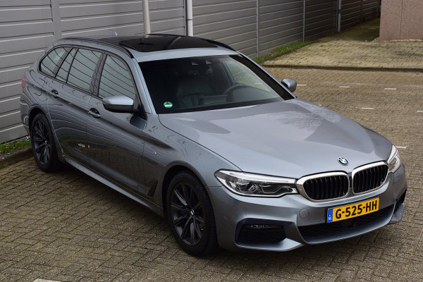 BMW 5 Serie Touring 530i High Executive*M-pakket*Pano*Trekhaak*Stoelventilatie*132Dkm*2019*