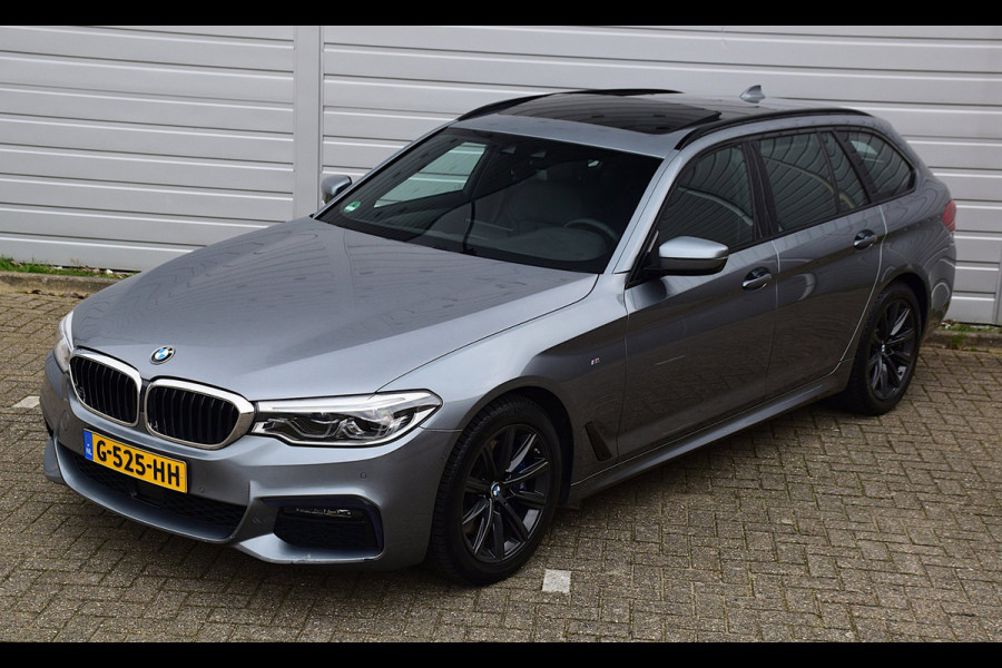 BMW 5 Serie Touring 530i High Executive*M-pakket*Pano*Trekhaak*Stoelventilatie*132Dkm*2019*