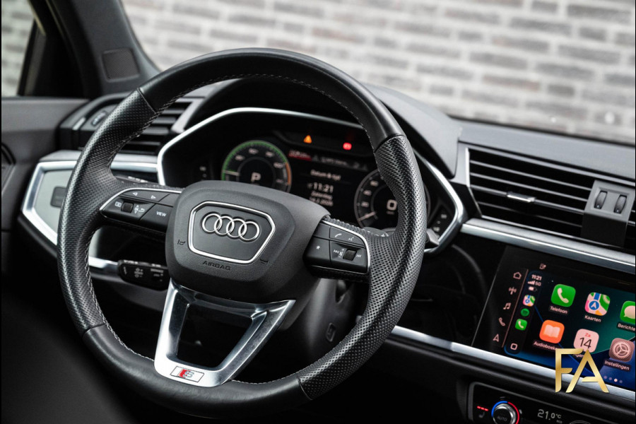 Audi Q3 Sportback 45 TFSI e S Line Panodak|Volleder|20Inch|Sonos|Sfeer
