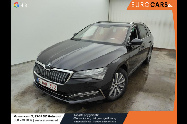 Škoda Superb 1.4 TSI iV Business Edition Plus Vol leder Airco ECC Navi Carplay PDC VA+ Camera Cruise Control Elek. stoel + verwarming