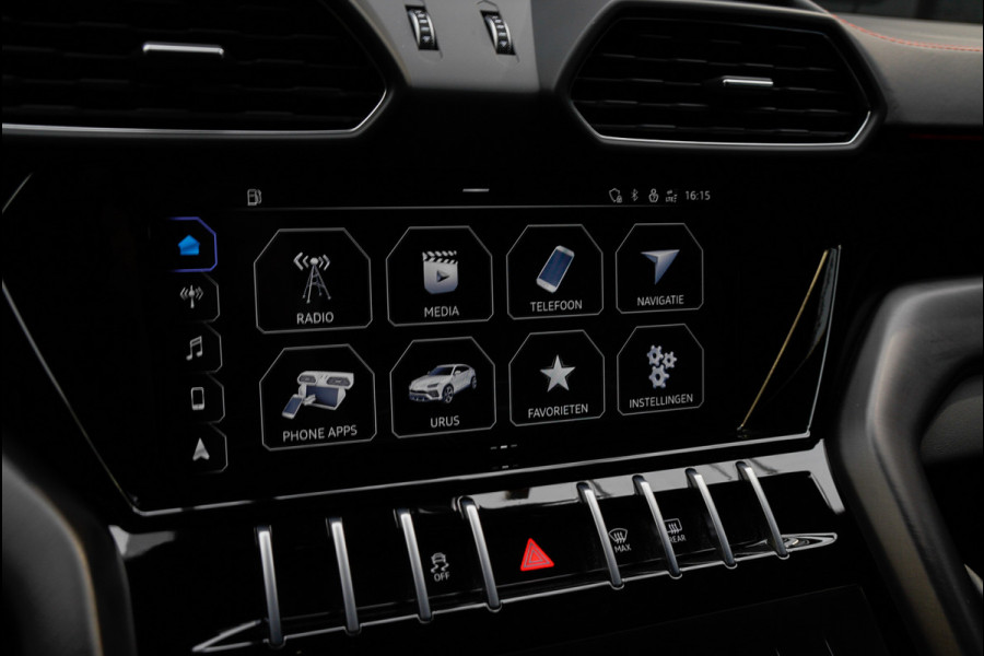 Lamborghini Urus 4.0 V8 HUD Panodak Leder Ceramic Keyless ACC 360 Camera B&O Massage Alcantara hemel Elektr. achterklep Elektr. verstelbare stoelen met memory Stoel & Stuurverwarming Navi PDC Climate LM velgen