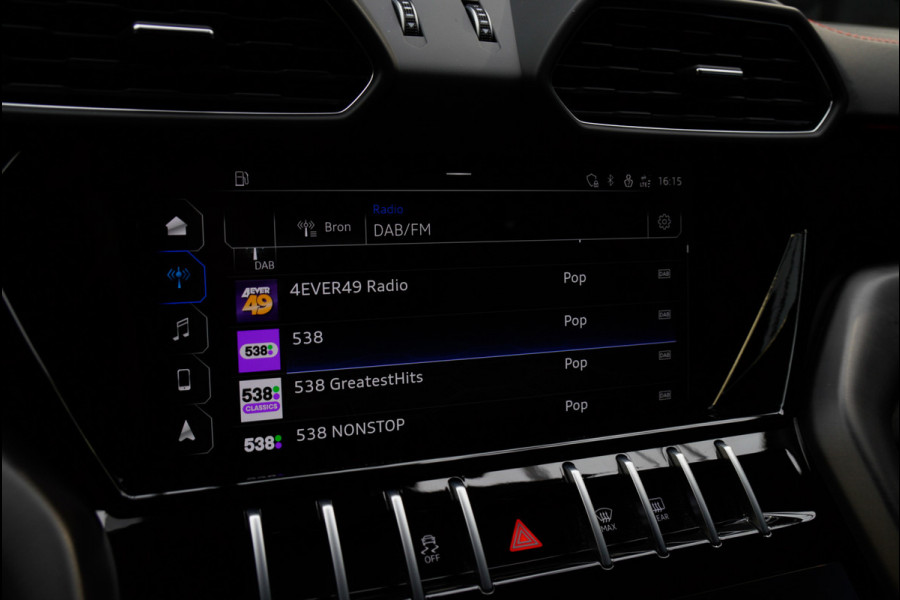 Lamborghini Urus 4.0 V8 HUD Panodak Leder Ceramic Keyless ACC 360 Camera B&O Massage Alcantara hemel Elektr. achterklep Elektr. verstelbare stoelen met memory Stoel & Stuurverwarming Navi PDC Climate LM velgen