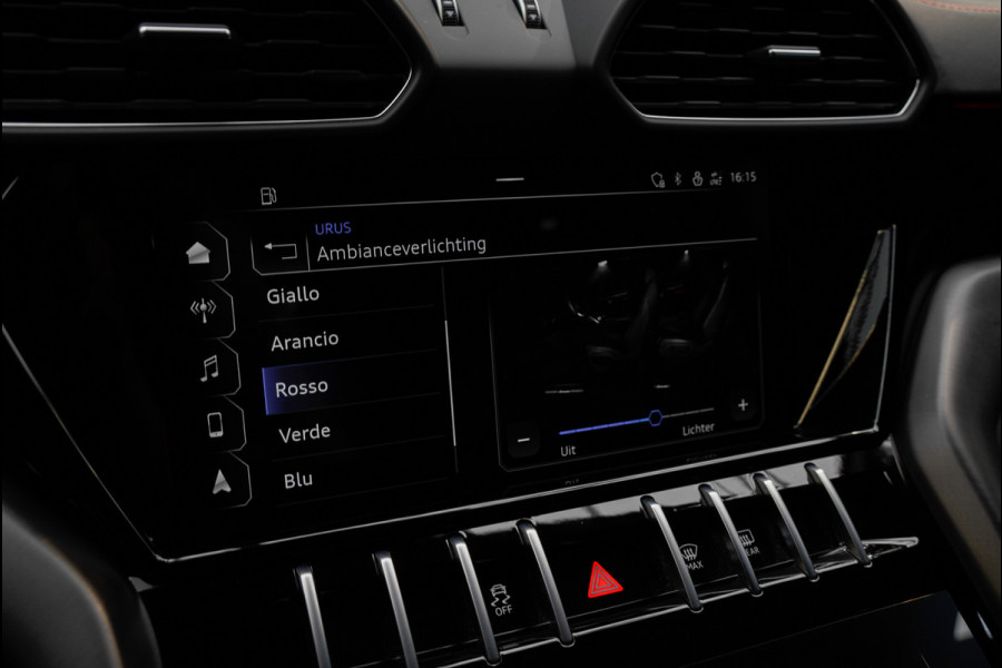 Lamborghini Urus 4.0 V8 HUD Panodak Leder Ceramic Keyless ACC 360 Camera B&O Massage Alcantara hemel Elektr. achterklep Elektr. verstelbare stoelen met memory Stoel & Stuurverwarming Navi PDC Climate LM velgen