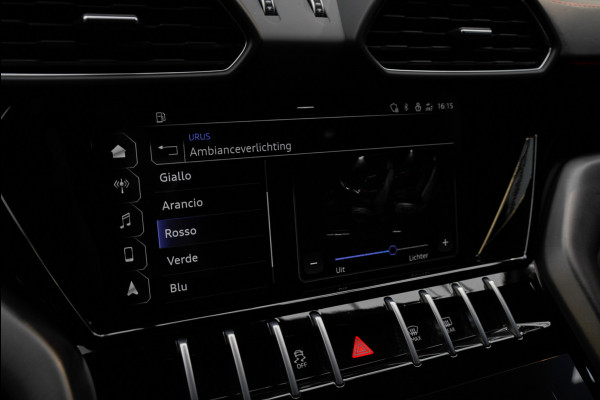 Lamborghini Urus 4.0 V8 HUD Panodak Leder Ceramic Keyless ACC 360 Camera B&O Massage Alcantara hemel Elektr. achterklep Elektr. verstelbare stoelen met memory Stoel & Stuurverwarming Navi PDC Climate LM velgen
