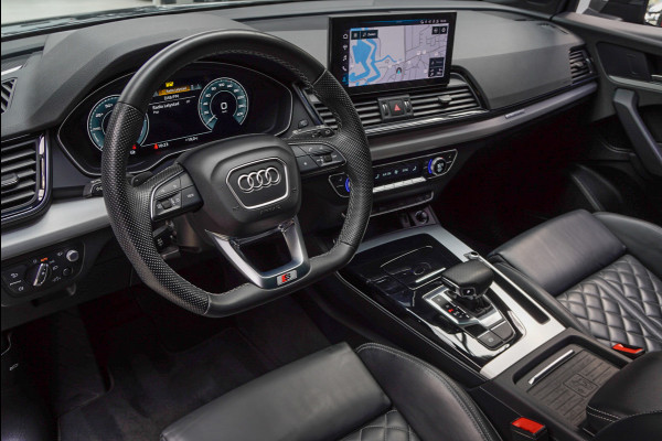 Audi Q5 50 TFSIe quattro PlugIn Line Competition Panodak HUD B&O Navi Elektr. achterklep Climate LM velgen PDC BTW auto