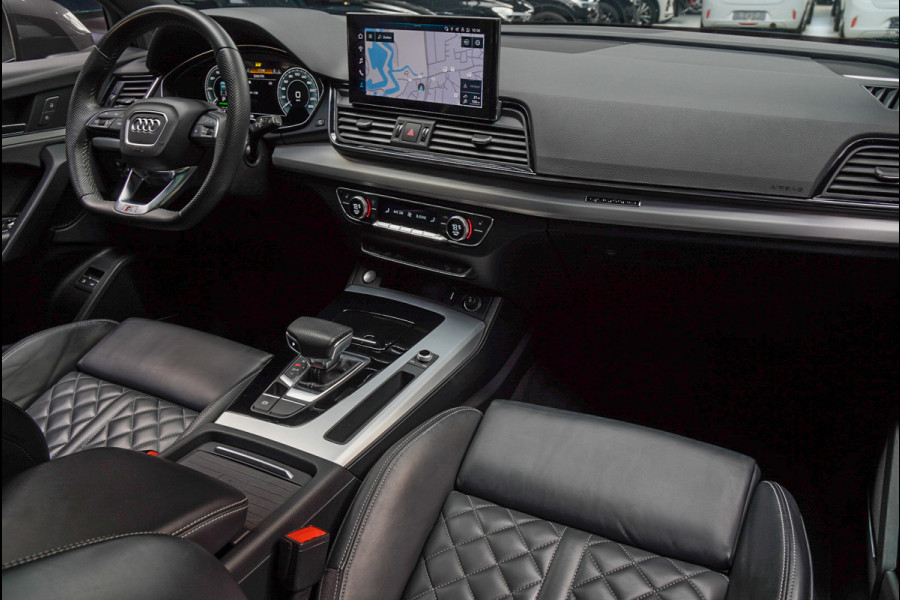 Audi Q5 50 TFSIe quattro PlugIn Line Competition Panodak HUD B&O Navi Elektr. achterklep Climate LM velgen PDC BTW auto