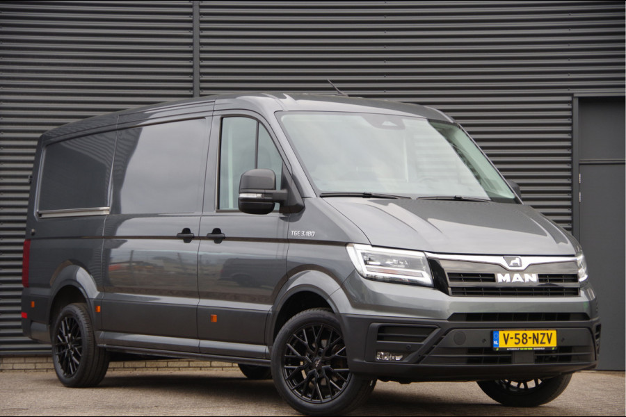 MAN TGE 35 3.180 2.0 L3H2, 177PK AUT. FACELIFT, LED, STOELVERWARMING, GEV. ERGO ACTIVE STOEL, STUURVERWARMING, CARPLAY, DIGITAL COCKPIT