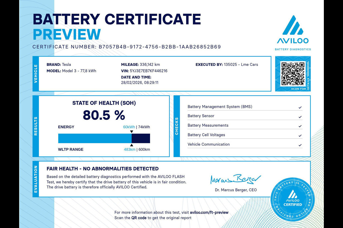 Tesla Model 3 Long Range AWD 75 kWh|INCL BTW|NAP|