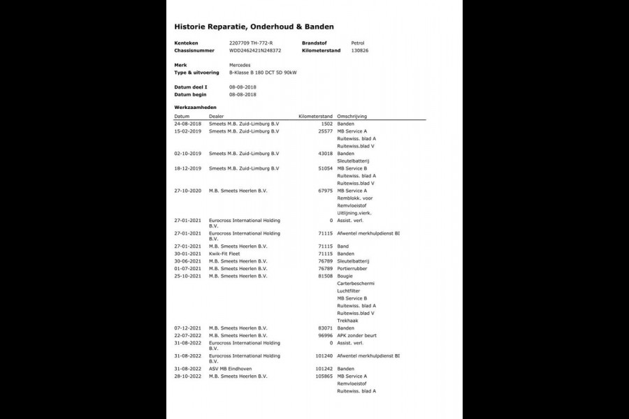 Mercedes-Benz B-Klasse 180 Ambition LED | Automaat | Sports Tourer | Night-pakket | Zwarte hemel bekleding