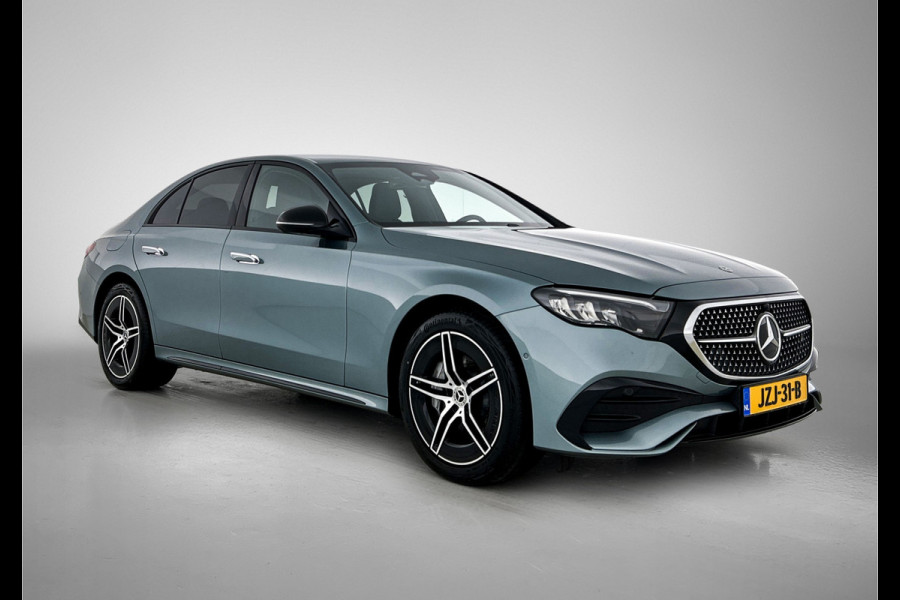 Mercedes-Benz E-Klasse 300 e AMG Plug-In Hybride AMG Line | Night Pakket | Distronic | Dodehoekassistent | AC en DC Laden | Stuur en Stoelverwarming. MB-paasweekend
