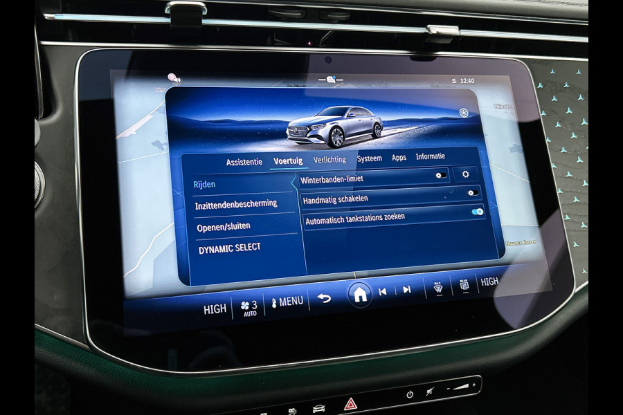 Mercedes-Benz E-Klasse 300 e AMG Plug-In Hybride AMG Line | Night Pakket | Distronic | Dodehoekassistent | AC en DC Laden | Stuur en Stoelverwarming. MB-paasweekend