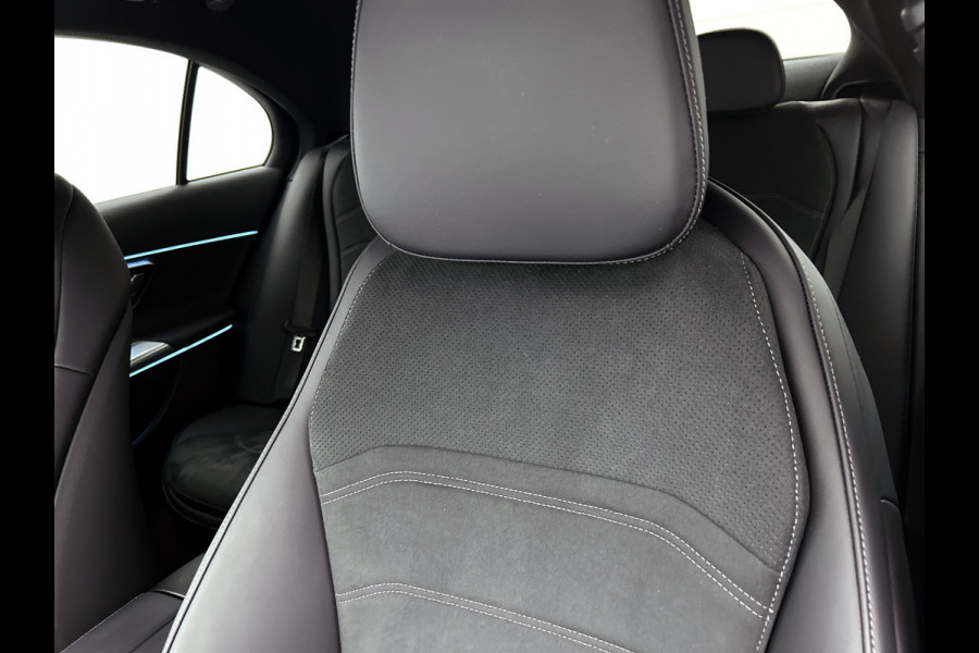 Mercedes-Benz E-Klasse 300 e AMG Plug-In Hybride AMG Line | Night Pakket | Distronic | Dodehoekassistent | AC en DC Laden | Stuur en Stoelverwarming. MB-paasweekend