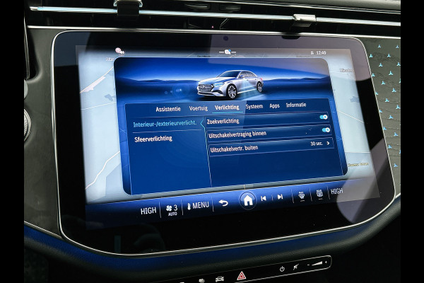 Mercedes-Benz E-Klasse 300 e AMG Plug-In Hybride AMG Line | Night Pakket | Distronic | Dodehoekassistent | AC en DC Laden | Stuur en Stoelverwarming. MB-paasweekend