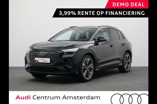 Audi Q4 e-tron 45 quattro S Edition 82 kWh 286pk | Panoramadak | Elektrisch verstelbare stoelen | 20 inch Lichtmetalen velgen | Adaptieve cruise controle