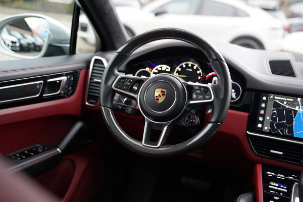 Porsche Cayenne Coupé 3.0 E-Hybrid | Techart | BTW | Sport uitlaat | Dealer onderhouden | Panorama | Head up | ACC | NAP NL |