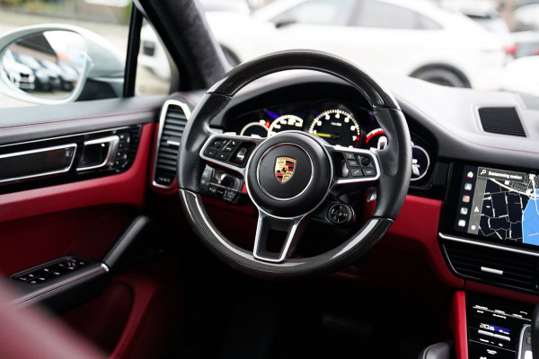Porsche Cayenne Coupé 3.0 E-Hybrid | Techart | BTW | Sport uitlaat | Dealer onderhouden | Panorama | Head up | ACC | NAP NL |
