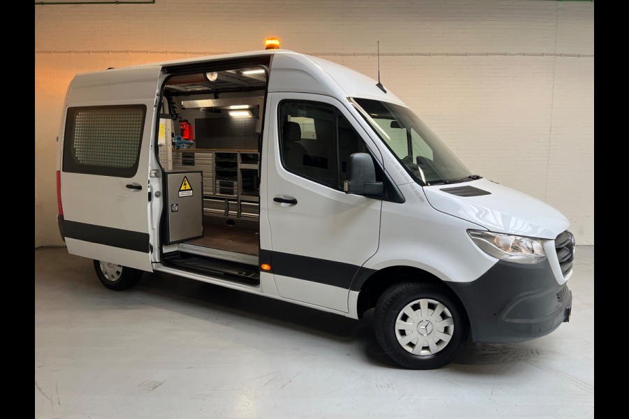 Mercedes-Benz Sprinter Automaat Servicewagen 316 2.2 CDI 160PK L2H2 euro6 BOTT, Victron V230, Standkachel Trekhaak RIJKLAARPRIJS