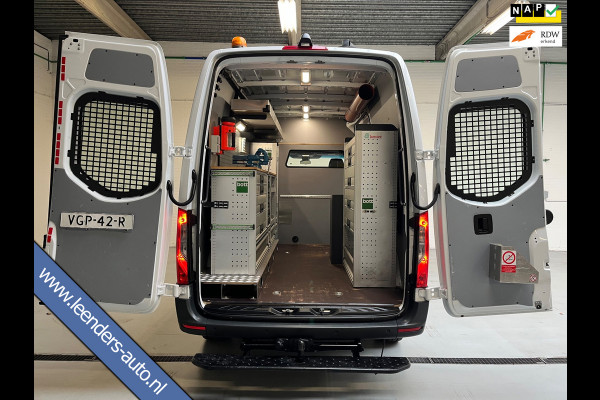 Mercedes-Benz Sprinter Automaat Servicewagen 316 2.2 CDI 160PK L2H2 euro6 BOTT, Victron V230, Standkachel Trekhaak RIJKLAARPRIJS