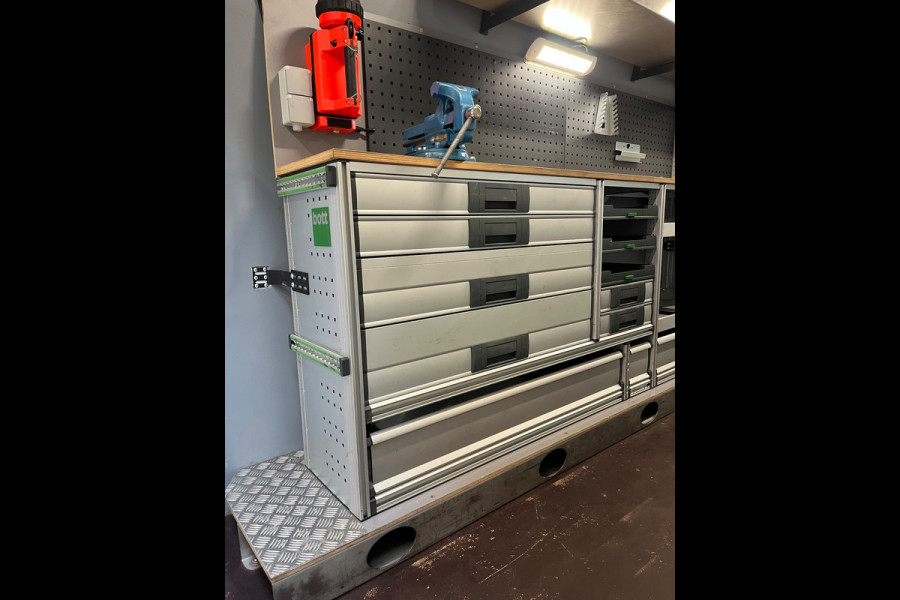 Mercedes-Benz Sprinter Automaat Servicewagen 316 2.2 CDI 160PK L2H2 euro6 BOTT, Victron V230, Standkachel Trekhaak RIJKLAARPRIJS