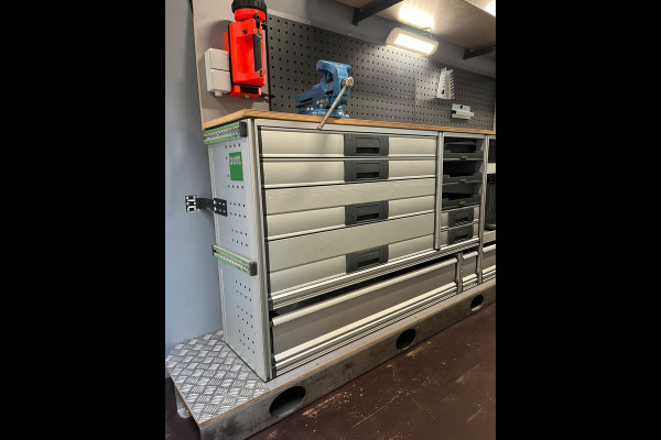 Mercedes-Benz Sprinter Automaat Servicewagen 316 2.2 CDI 160PK L2H2 euro6 BOTT, Victron V230, Standkachel Trekhaak RIJKLAARPRIJS