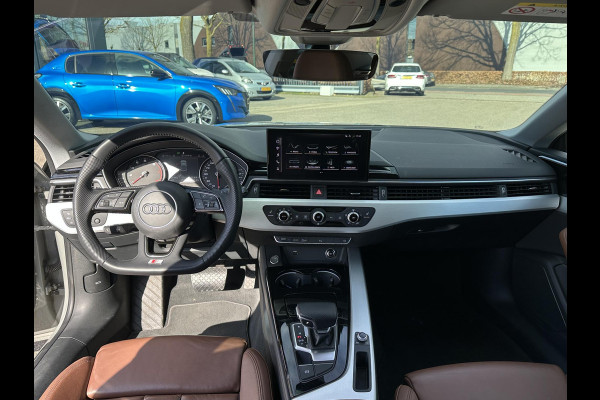 Audi A5 Coupé 40 TFSI S edition S LINE IN- EN EXTERIEUR | TOPSTAAT! | 20 INCH| LEER| CAMERA| STOELVERWARMING| MATRIX LED| QUANTUM GRIJS