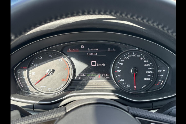 Audi A5 Coupé 40 TFSI S edition S LINE IN- EN EXTERIEUR | TOPSTAAT! | 20 INCH| LEER| CAMERA| STOELVERWARMING| MATRIX LED| QUANTUM GRIJS