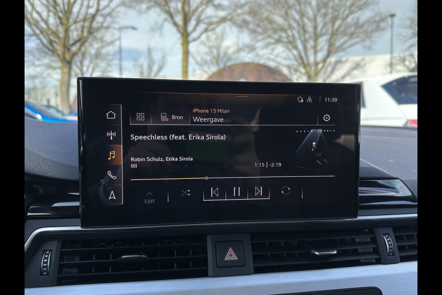 Audi A5 Coupé 40 TFSI S edition S LINE IN- EN EXTERIEUR | TOPSTAAT! | 20 INCH| LEER| CAMERA| STOELVERWARMING| MATRIX LED| QUANTUM GRIJS