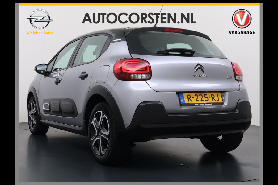 Citroën C3 1.2I Navi* Ecc Stoelverwarming Apple Carplay Android Auto Cruise Control Shine Business Mirrorlink Led Lmv Regen-Lichtsensor Keyless Verkeersbord detectie Origineel Nederlandse Auto