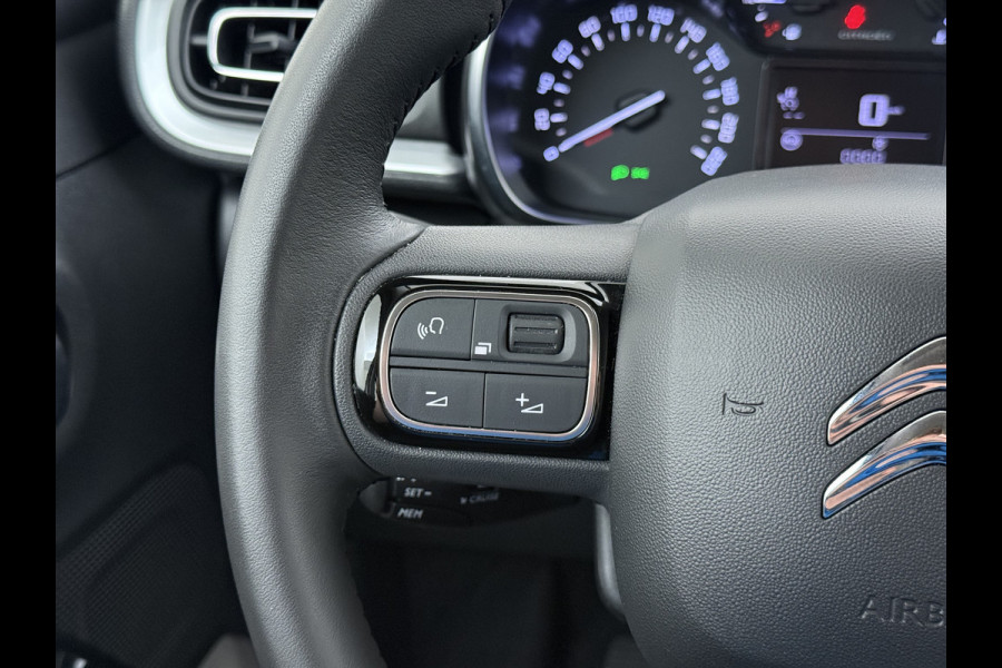 Citroën C3 1.2I Navi* Ecc Stoelverwarming Apple Carplay Android Auto Cruise Control Shine Business Mirrorlink Led Lmv Regen-Lichtsensor Keyless Verkeersbord detectie Origineel Nederlandse Auto