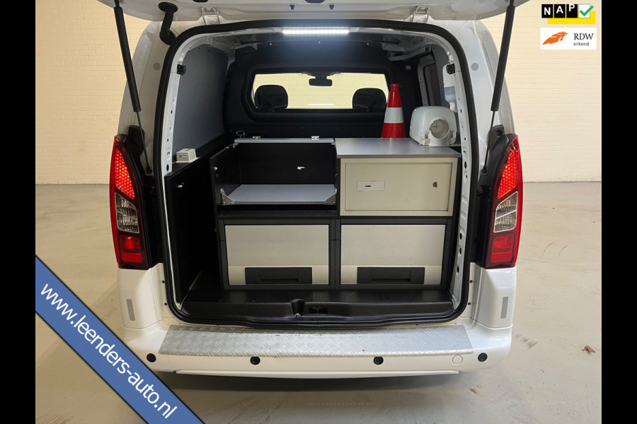 Peugeot Partner Servicewagen automaat 120 1.6 BlueHDi 100pk euro6 L1 Premium Pack S&S, Inrichting, Omvormer V230, RIJKLAARPRIJS!