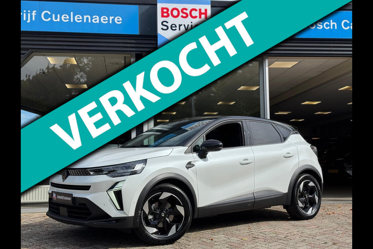 Renault Captur 1.6 E-Tech Full Hybrid 145 Techno Nieuw Model! Navi / LM 17'' / camera / Apple & Android auto / P-sensoren